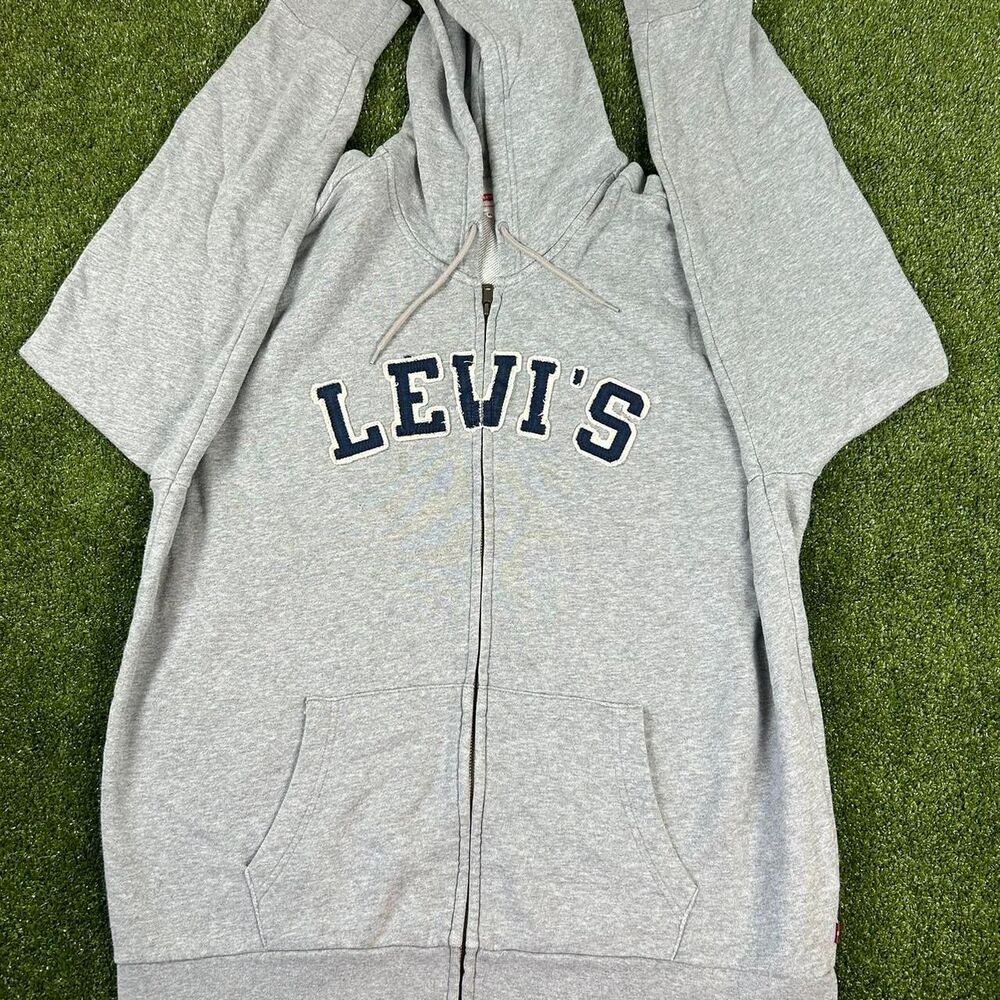 Levi-s Men's Grey Hoodie